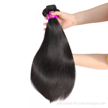 40INCH Straight Human Hair Bundles Indian Cuticle Aligned High Quality Hair Extensions Virgin Hair Vendor 5x5 13x4 HD Frontal